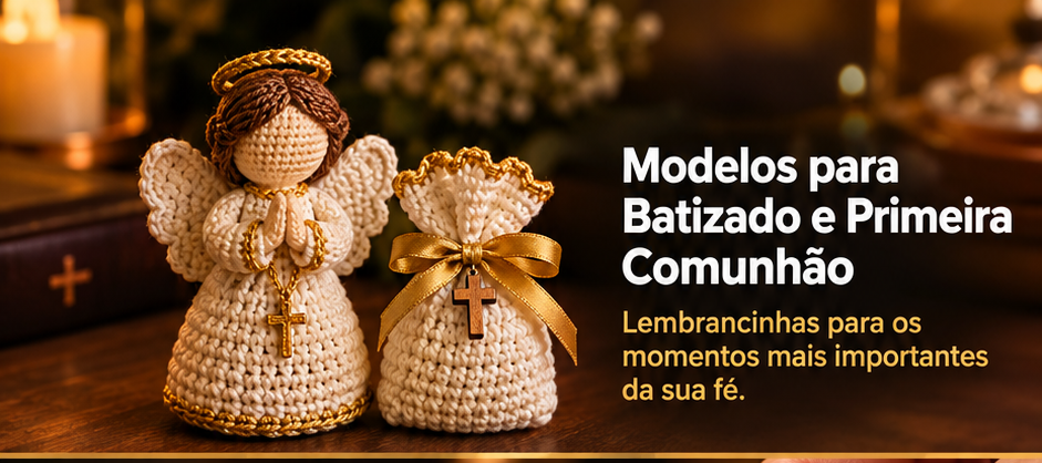 Modelos para Batizado e Primeira Comunhão